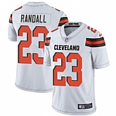 Nike Men & Women & Youth Browns 23 Damarious Randall White NFL Vapor Untouchable Limited Jersey,baseball caps,new era cap wholesale,wholesale hats